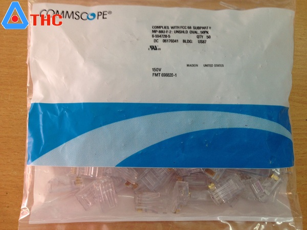 Hạt mạng cat6 Commscope